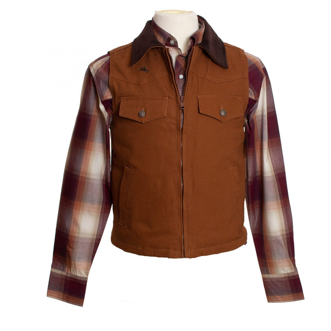 Cody Concealed Carry Vest Cinn/Rust