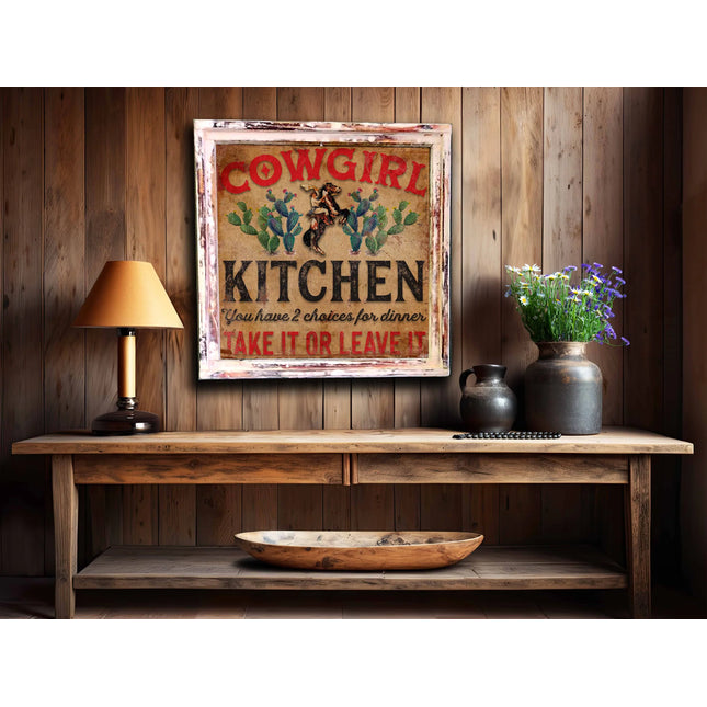 TM Cowgirl Kitchen - Med Square 20"