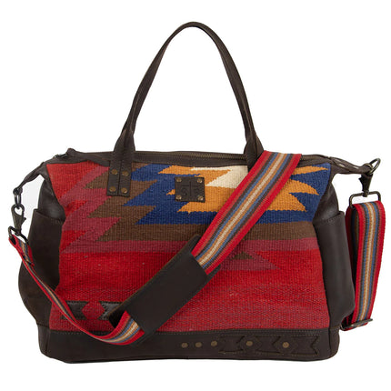 Crimson Sun Diaper Bag