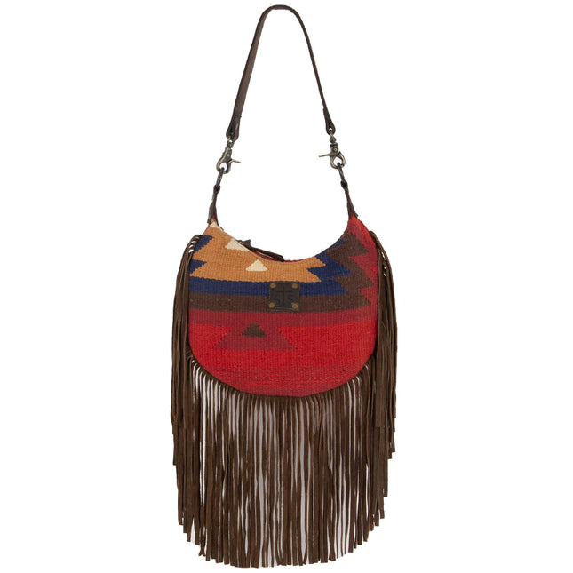 *Crimson Sun Nellie Fringe Bag
