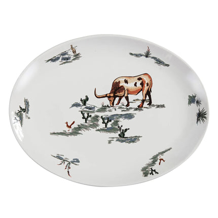 Ranch Life Ceramic Serving Platter