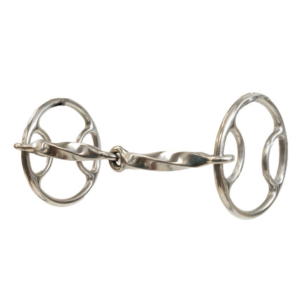 PC Equisential Fixed O Ring Slow Twist Snaffle