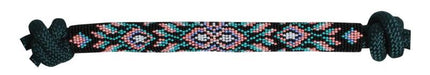 Beaded Rope Halter Hunter Green