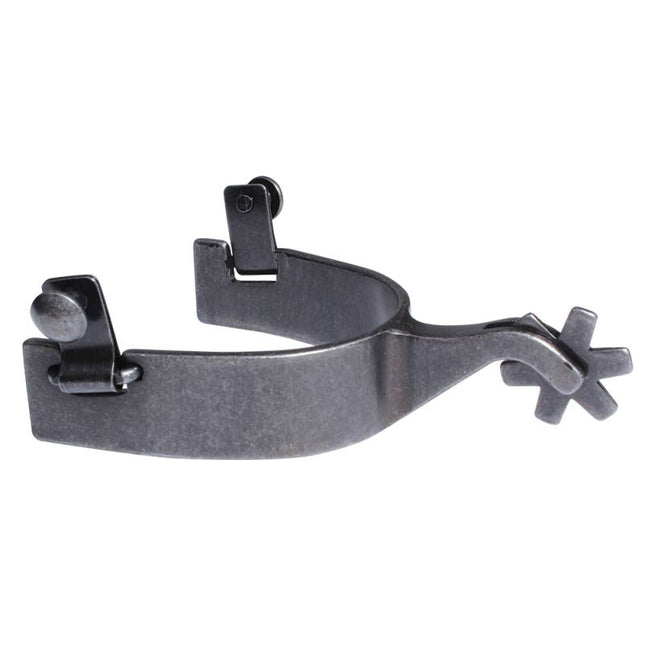 PC Spur Cowhand Gunmetal 6 pt Rowel
