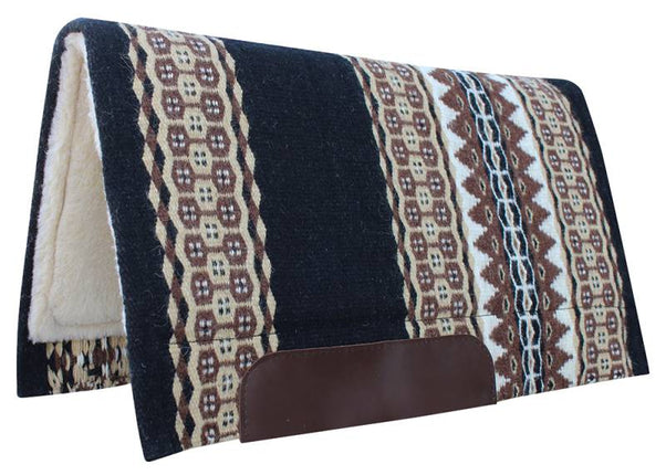 Mesquite Saddle Pad Black 33"x38"