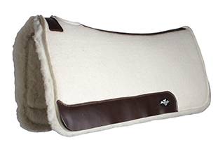 Steam Pressed Comfort Fit Felt Pad 1" Fleece 31"x32" Tan