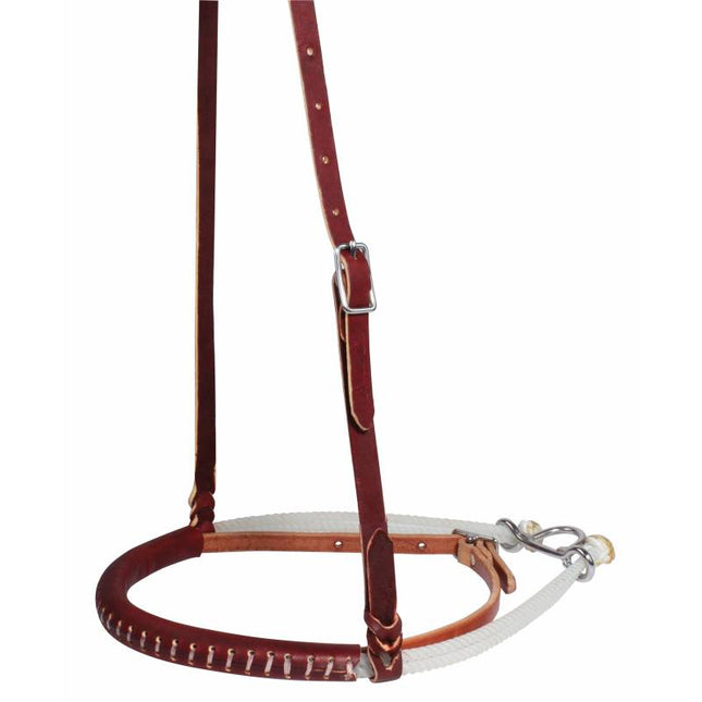 PC Noseband Hand Laced Double Rope Caveson