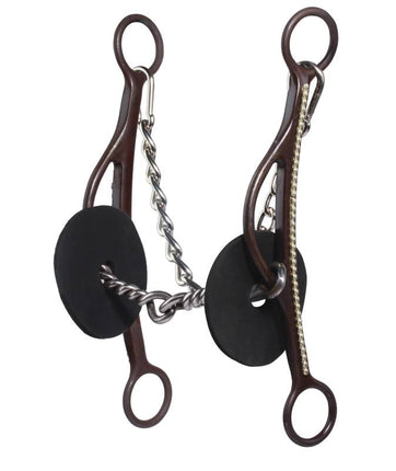 Brittany Pozzi Long Gag Twisted Wire Snaffle