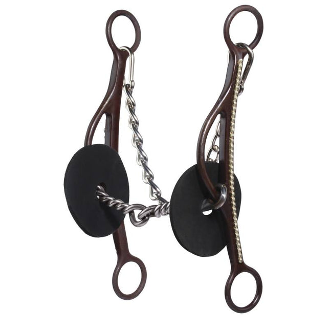 Brittany Pozzi Long Gag Twisted Wire Snaffle