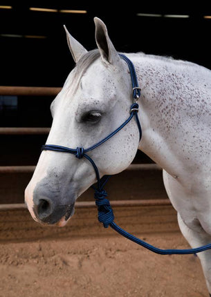Professional's Choice Easy On Rope Halter Royal