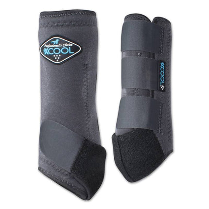 2XCool Sports Medicine Boot Front Charcoal