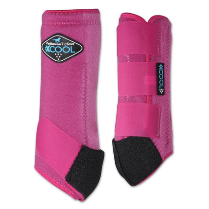 2XCool Sports Medicine Boot Front Raspberry