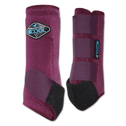 2XCool Sports Medicine Boot 4 Pack Wine