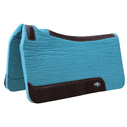 Steam Pressed Comfort Fit Felt Pad 1" Pacific Blue