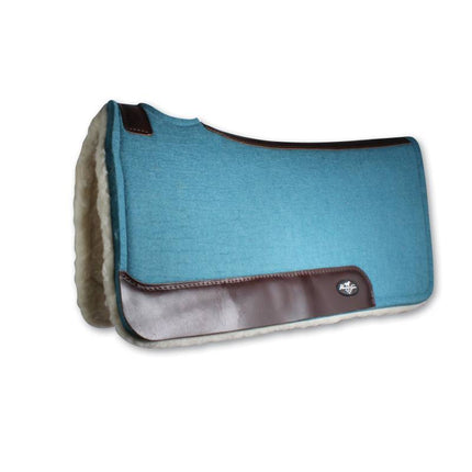 Steam Pressed Comfort Fit Felt Pad 1" Fleece 31"x32" Pacific Blue