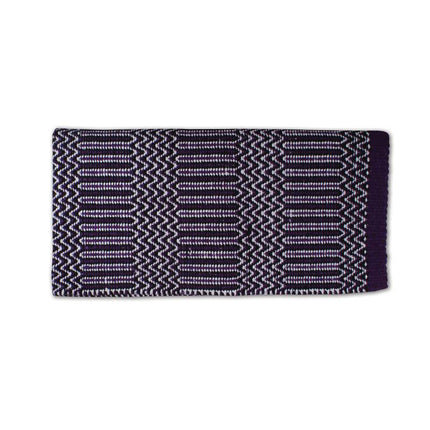 PC Double Weave Navajo Blanket Purple/Black