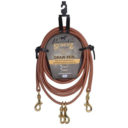 PC Draw Reins Leather