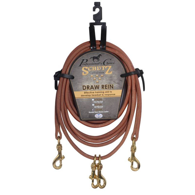 Professional's Choice Draw Reins Leather