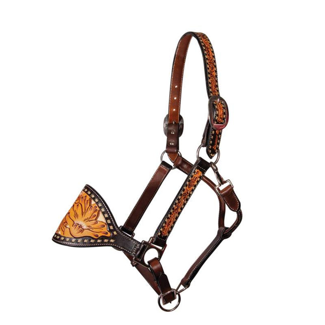 Professional's Choice Bronc Halter Buckstitched Filigree
