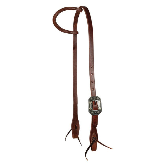 PC Ranch Headstall 5/8" Single Ear Arrow Buckle