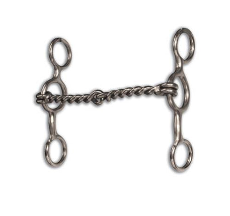 PC Performance Short Shank Twisted Wire Snaffle