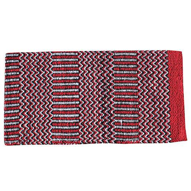 PC Double Weave Navajo Blanket Red/Black