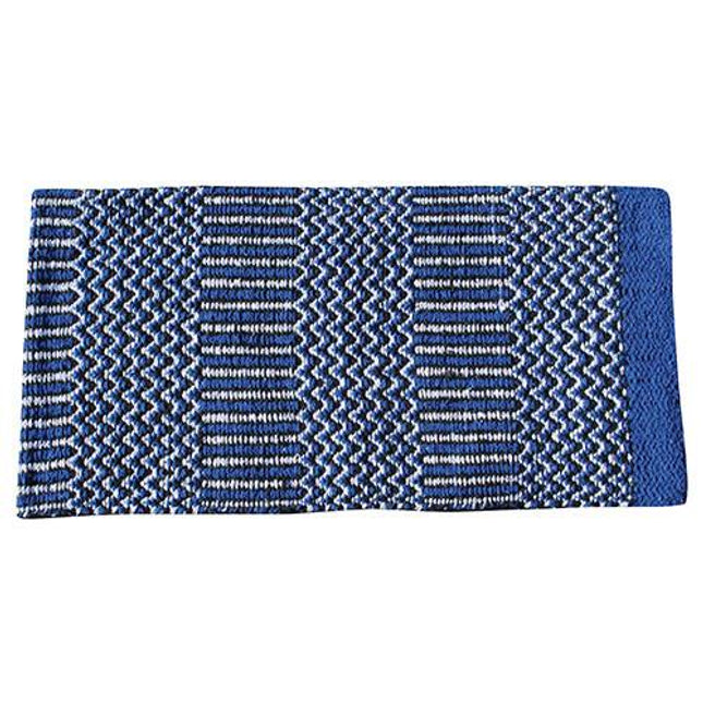 PC Double Weave Navajo Blanket Royal/Black