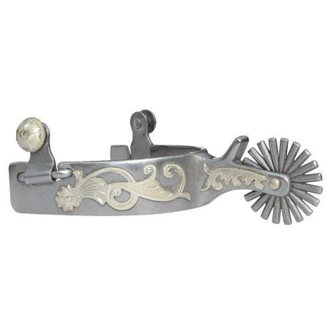 PC Spur Silver 20 pt Rowel w/ Guard