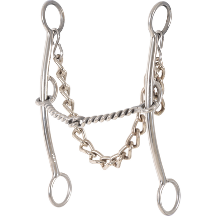 Goostree Pickup Short Shank Twisted Wire Snaffle