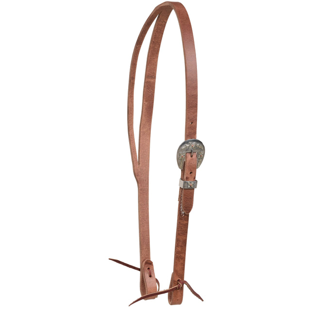 Berlin Split Ear Floral Buckle Headstall
