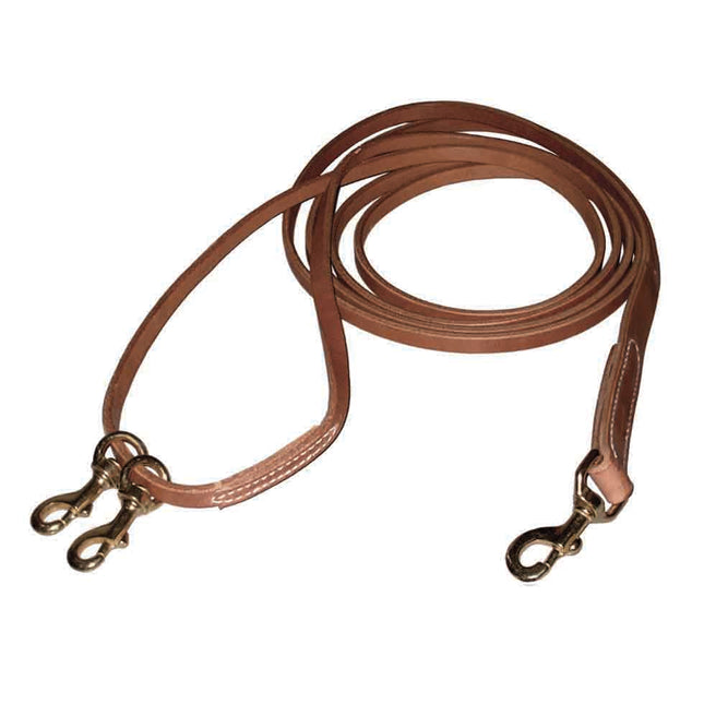 Berlin Draw Reins 1/2" x 14' Oiled