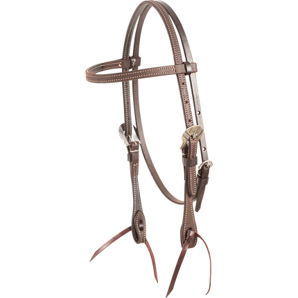 Martin Browband Headstall with Deadwood Buckle