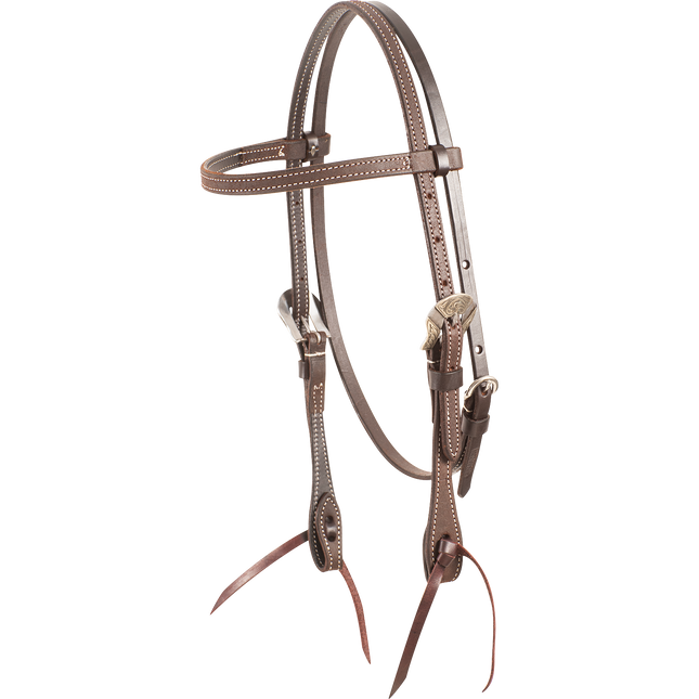 Martin Browband Headstall with Deadwood Buckle