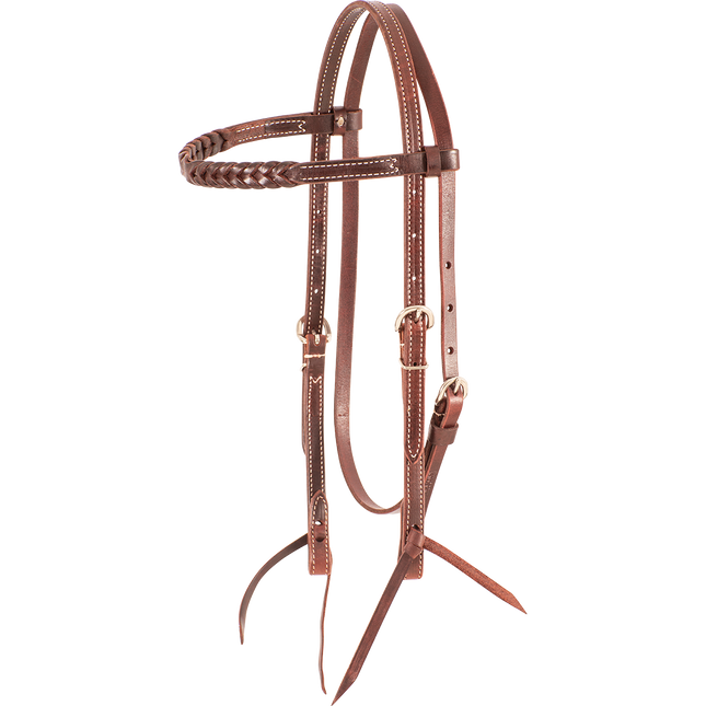 Martin Browband Headstall with Blood Knots