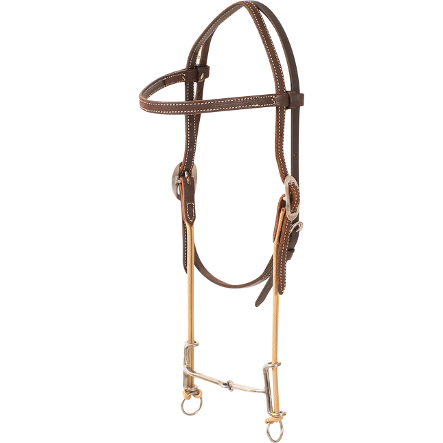 Classic Loomis Gag Browband Smooth Snaffle