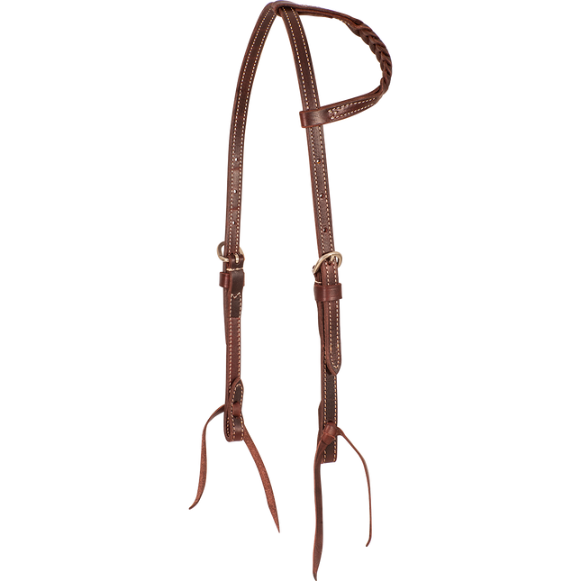 Martin Slip Ear Headstall with Blood Knots
