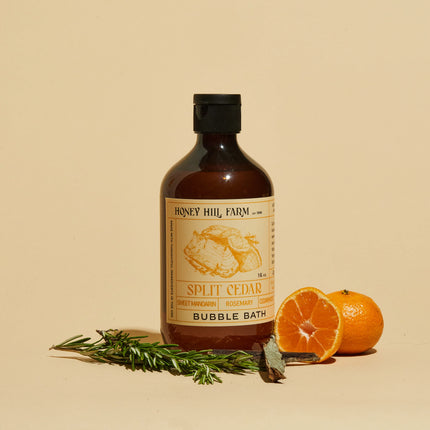 Honey Hill Farm Bubble Bath - Split Cedar