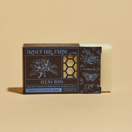 Honey Hill Farm Conditioner Bar - Clean Rain