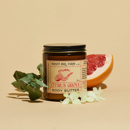 Honey Hill Farm Body Butter 8oz - Citrus Grove