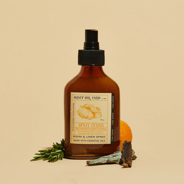Honey Hill Farm Room Spray - Split Cedar
