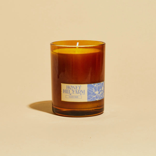Honey Hill Farm Candle 8oz - Clean Rain