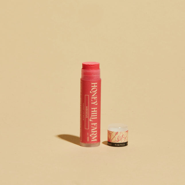 Honey Hill Farm Tinted Lip Balm - Hibiscus
