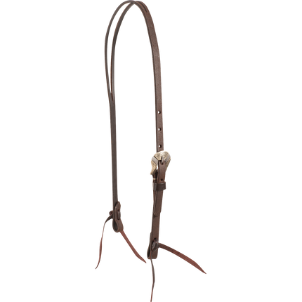 Martin Split Ear Headstall with Deadwood Buckle