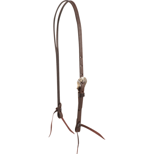 Martin Split Ear Headstall with Deadwood Buckle