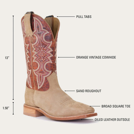 Hyer Boots Mens Holton Tan