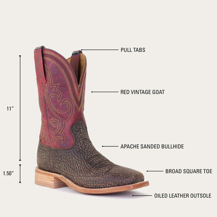 Hyer Boots Mens Easton Brown