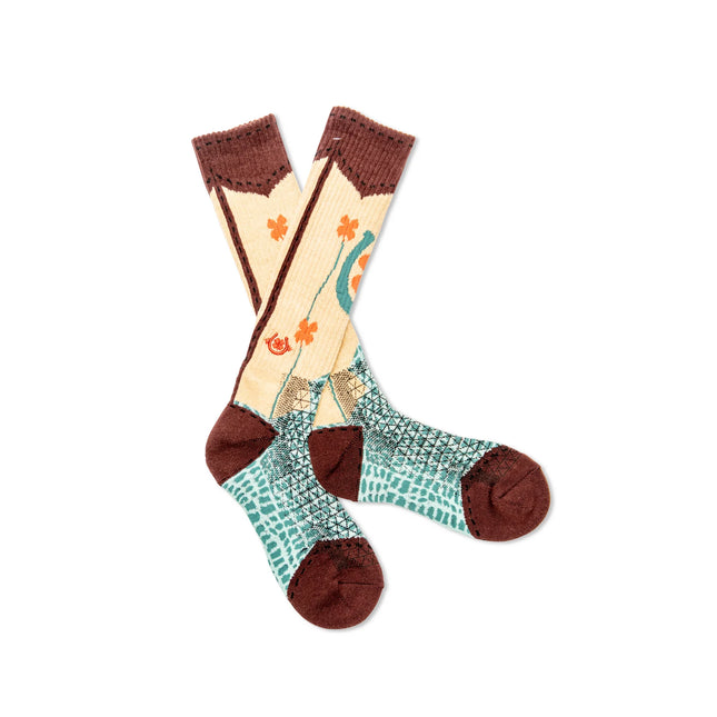 Lucky Chuck Lucky Shit Kickers Performance Boot Socks