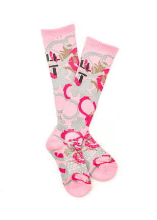 Lucky Chuck Camo Kill It Performance Boot Socks