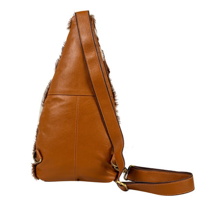 Hairon Sling Bag - Brown