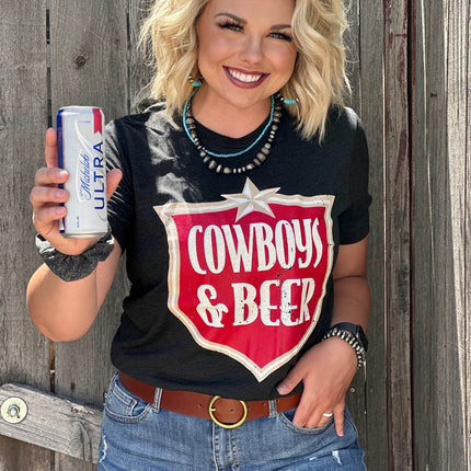 Texas True Tee - Cowboys & Beer